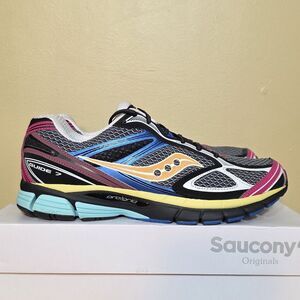 Saucony ProGrid Guide 7 Multi-Color Black Foot Locker Exclusive S70936-35 12